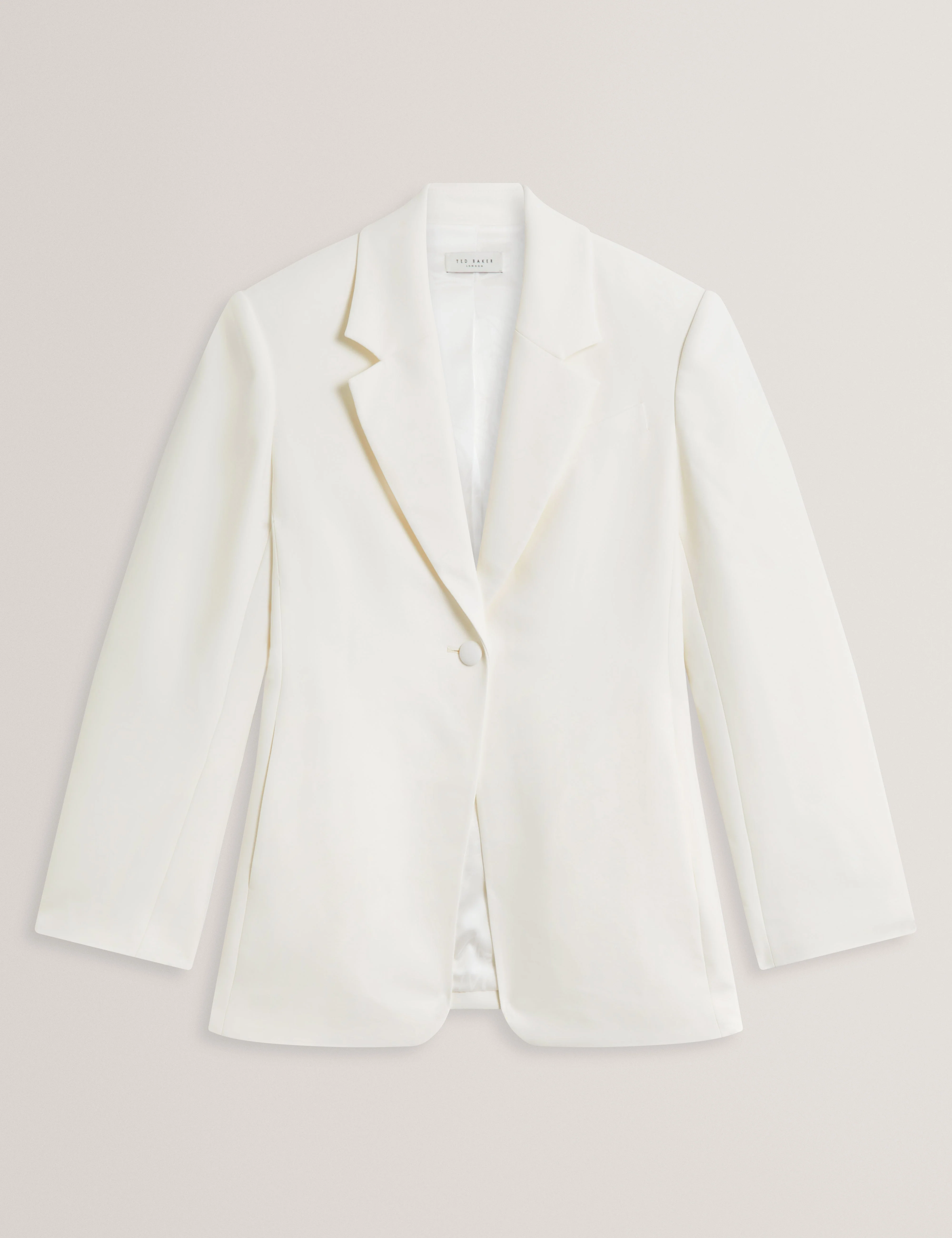 Acata Tailored Blazer Ivory - Image 7