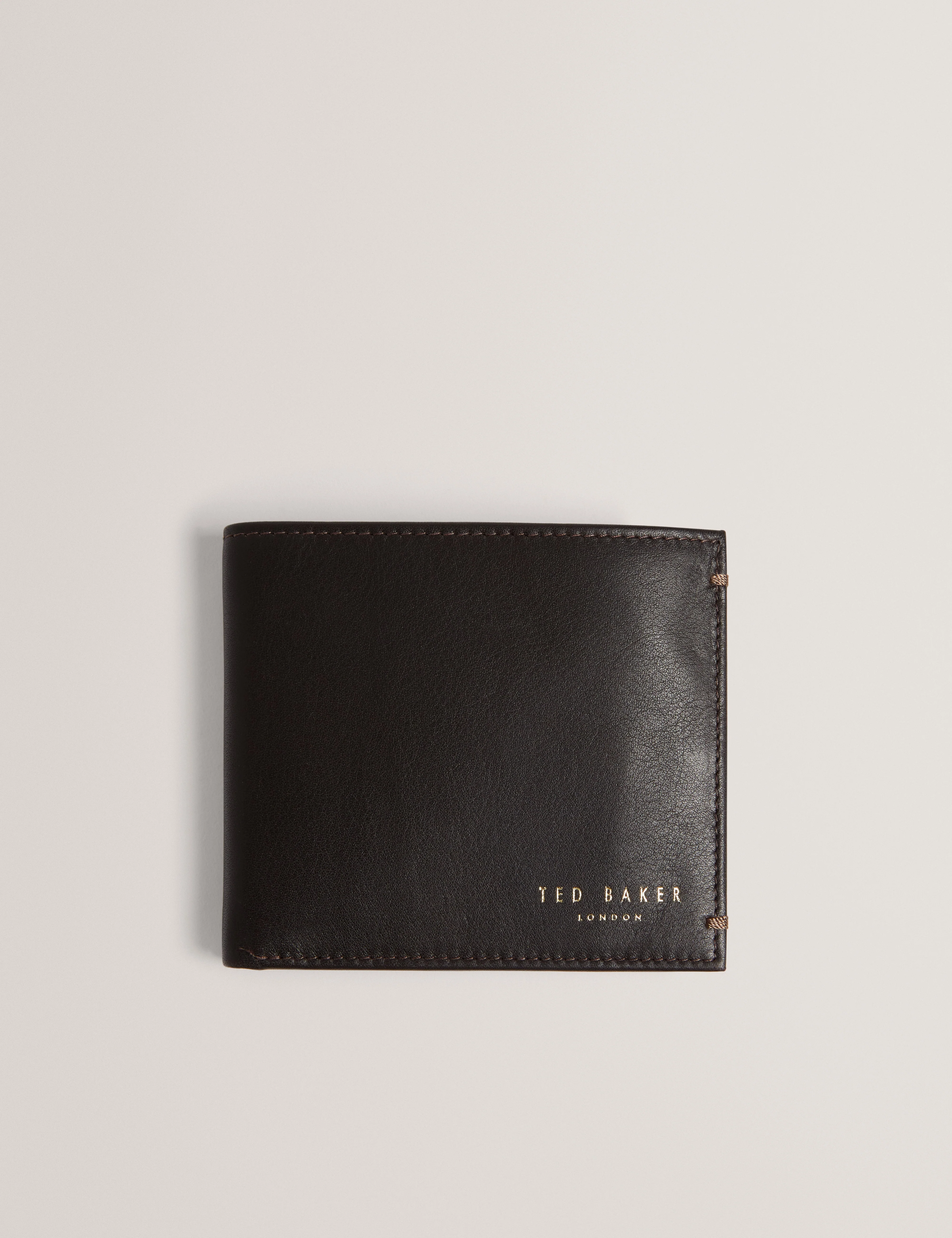 Antoony Bifold Leather Wallet Brown