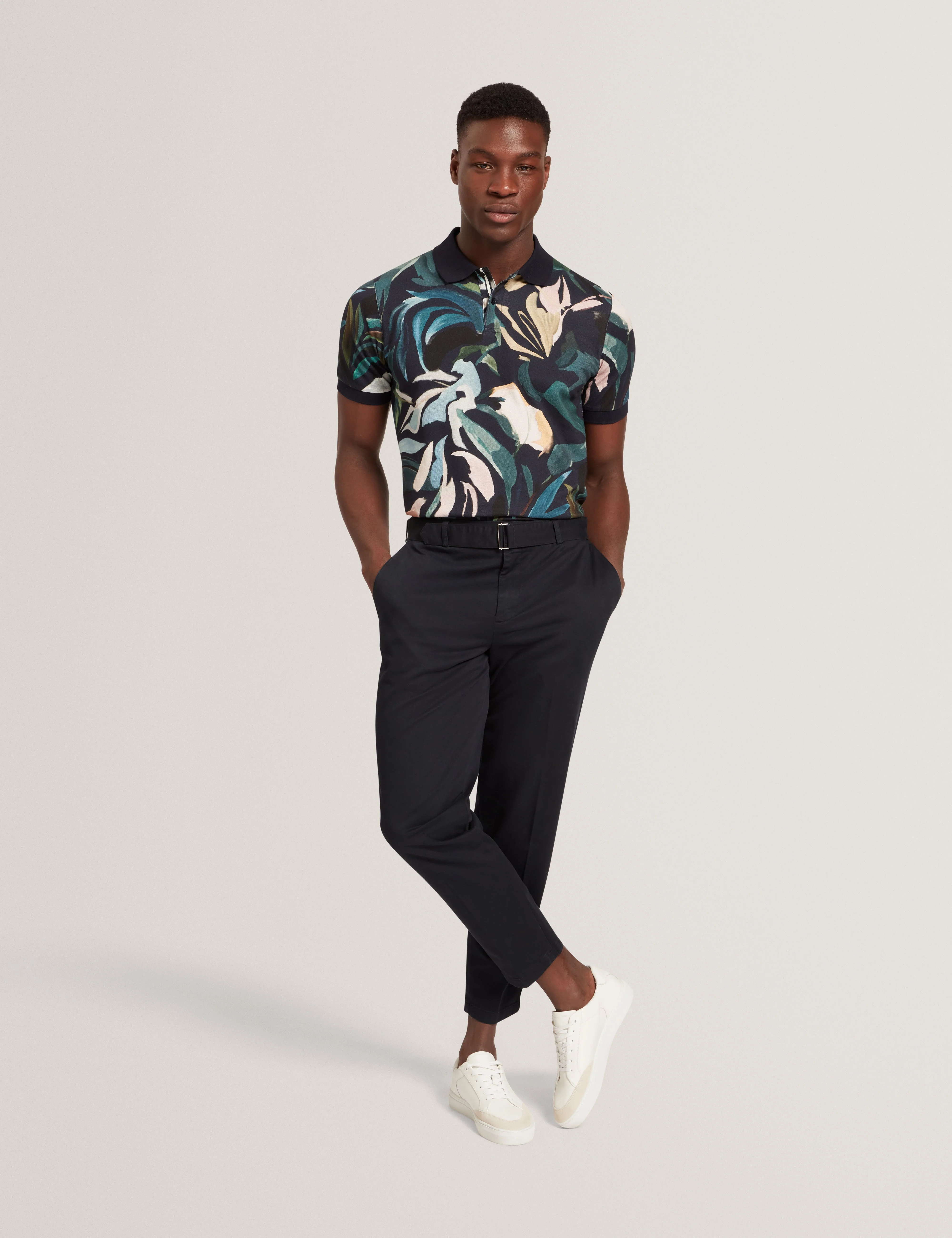 Armodo Tapered Smart Trouser Black - Image 5