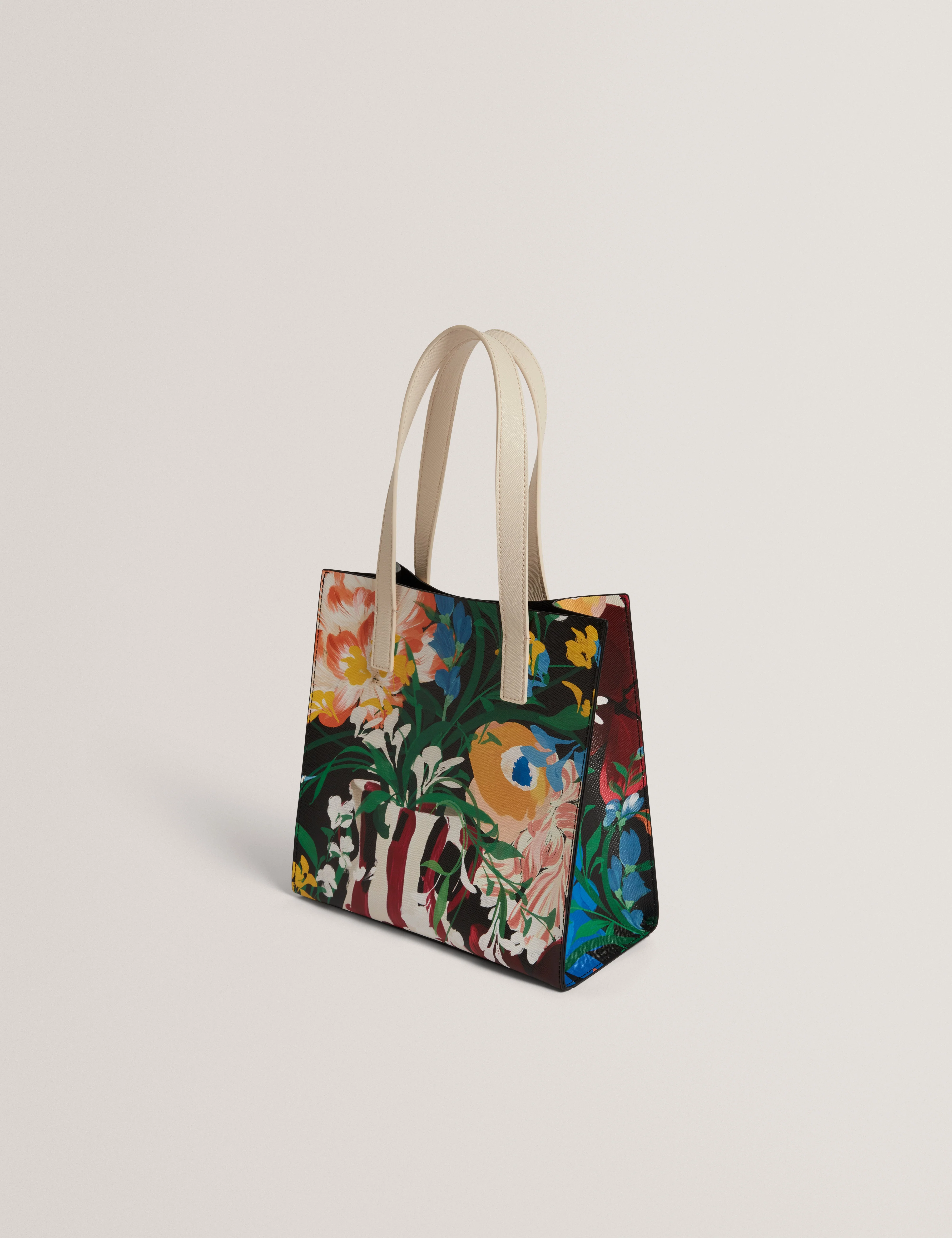 Bouconi Floral Bouquet Printed Small Icon Bag Multicol - Image 4