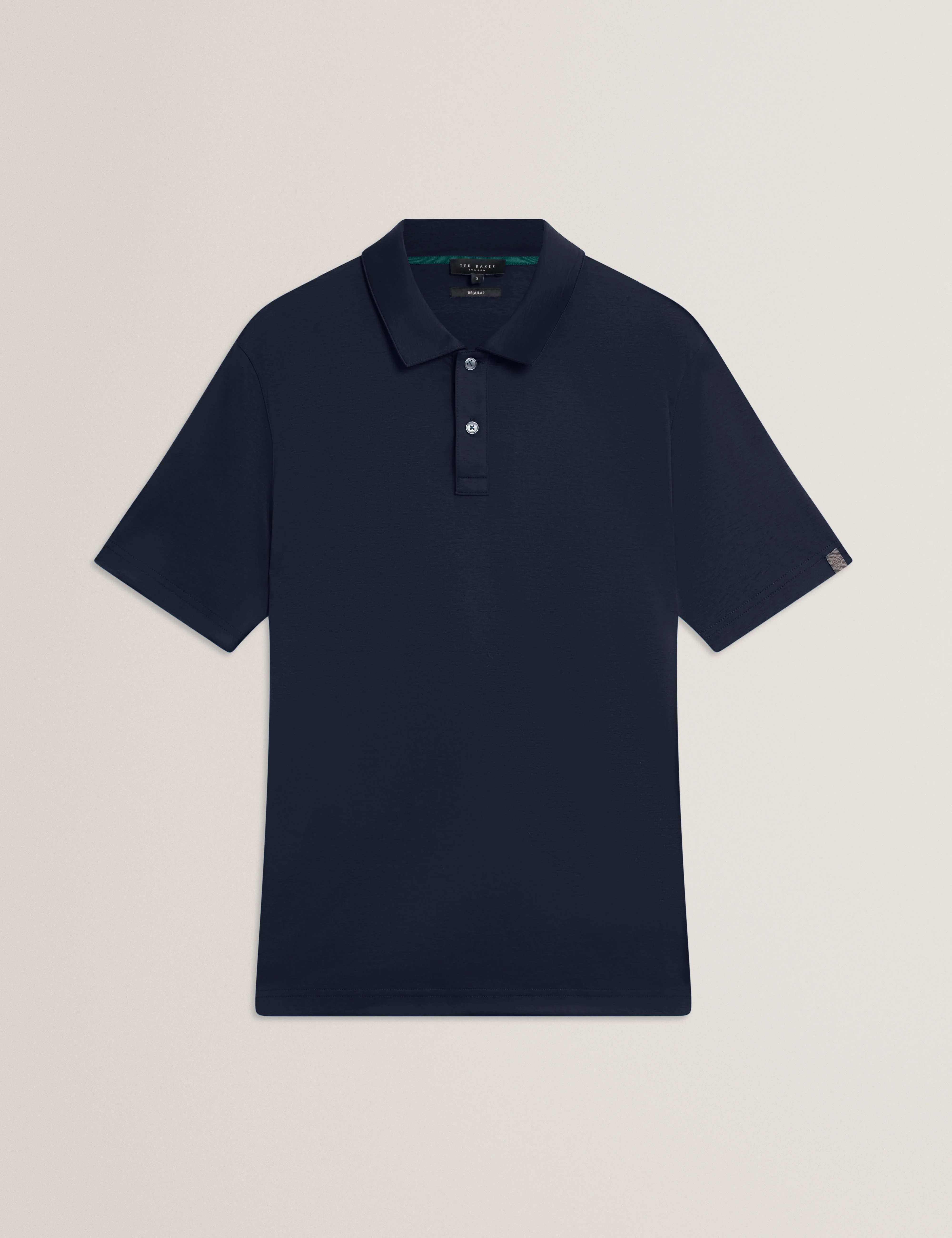 Connall Short Sleeve Regular Soft Touch Polo Navy - Image 7