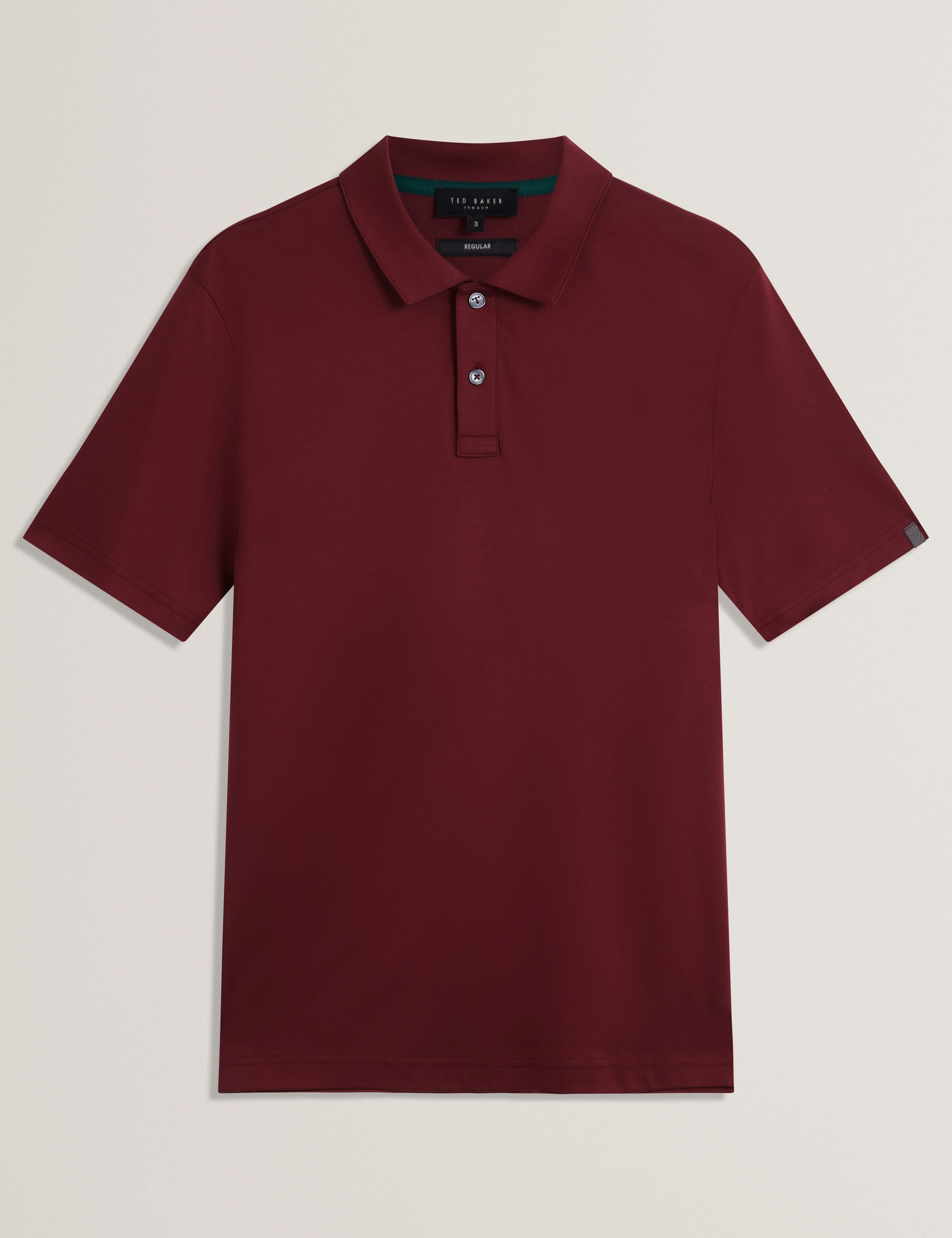 Connall Ss Regular Soft Touch Polo Maroon - Image 7