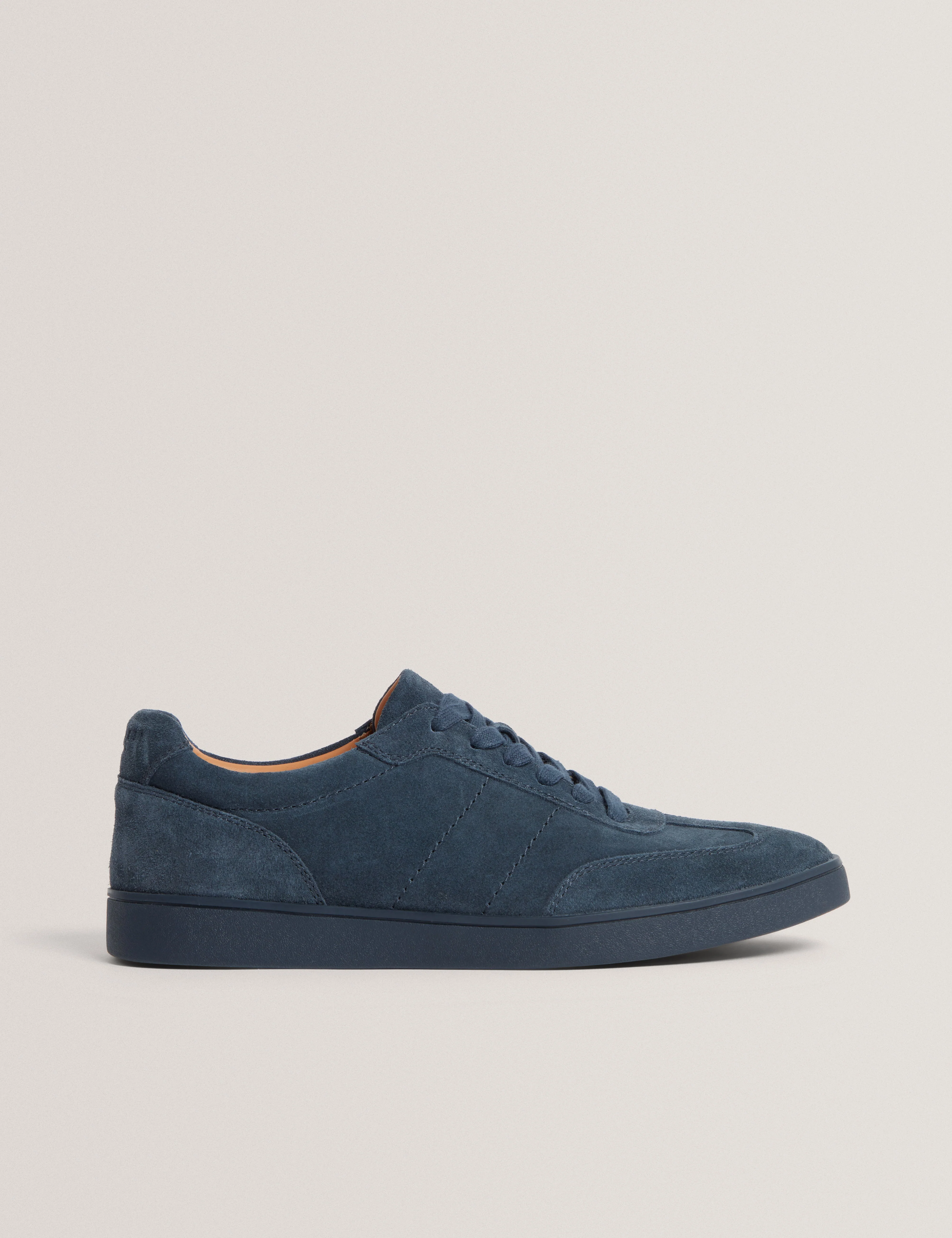 Doltons Suede Trainer Navy