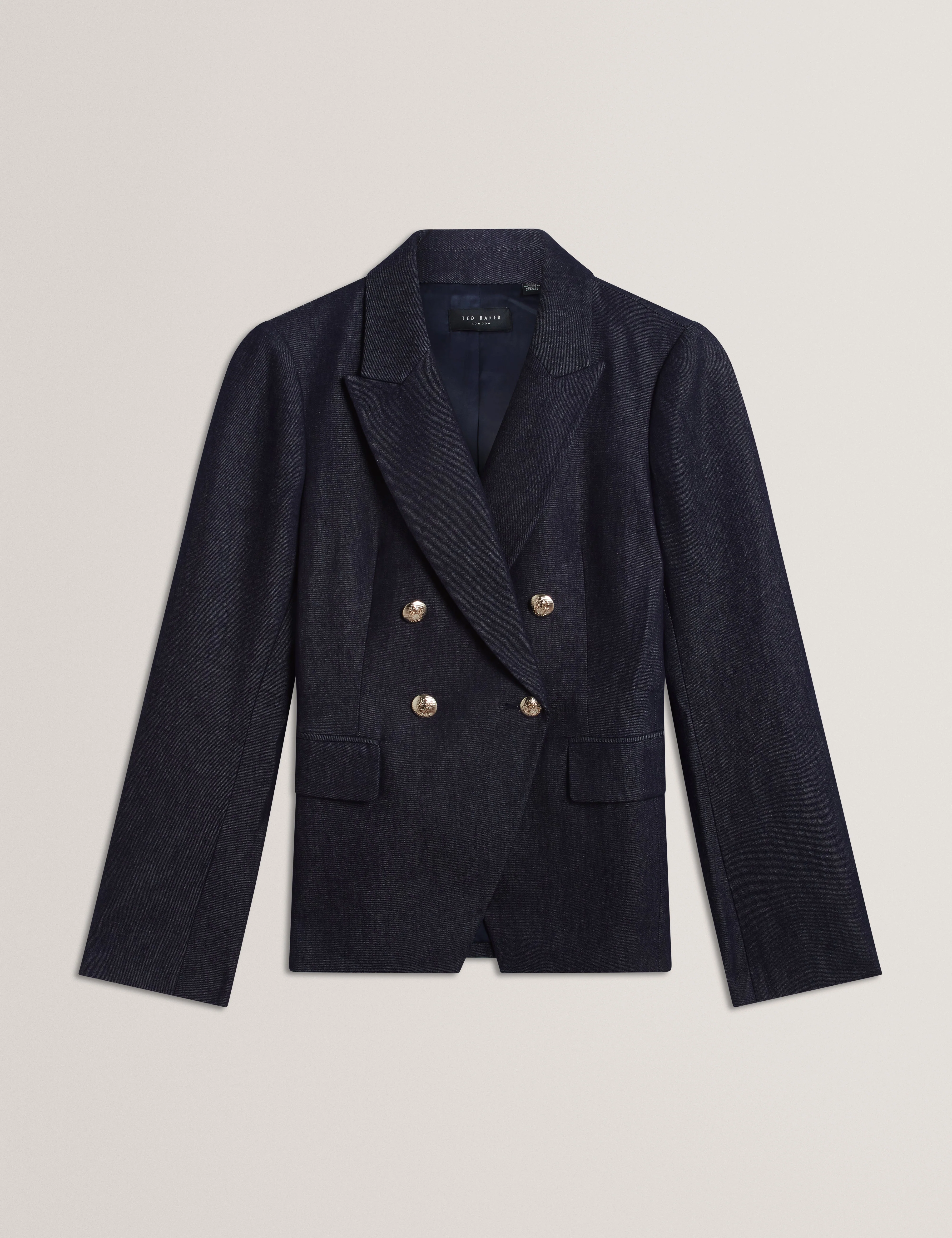 Eliviab Tailored Blazer Dk-Blue - Image 5