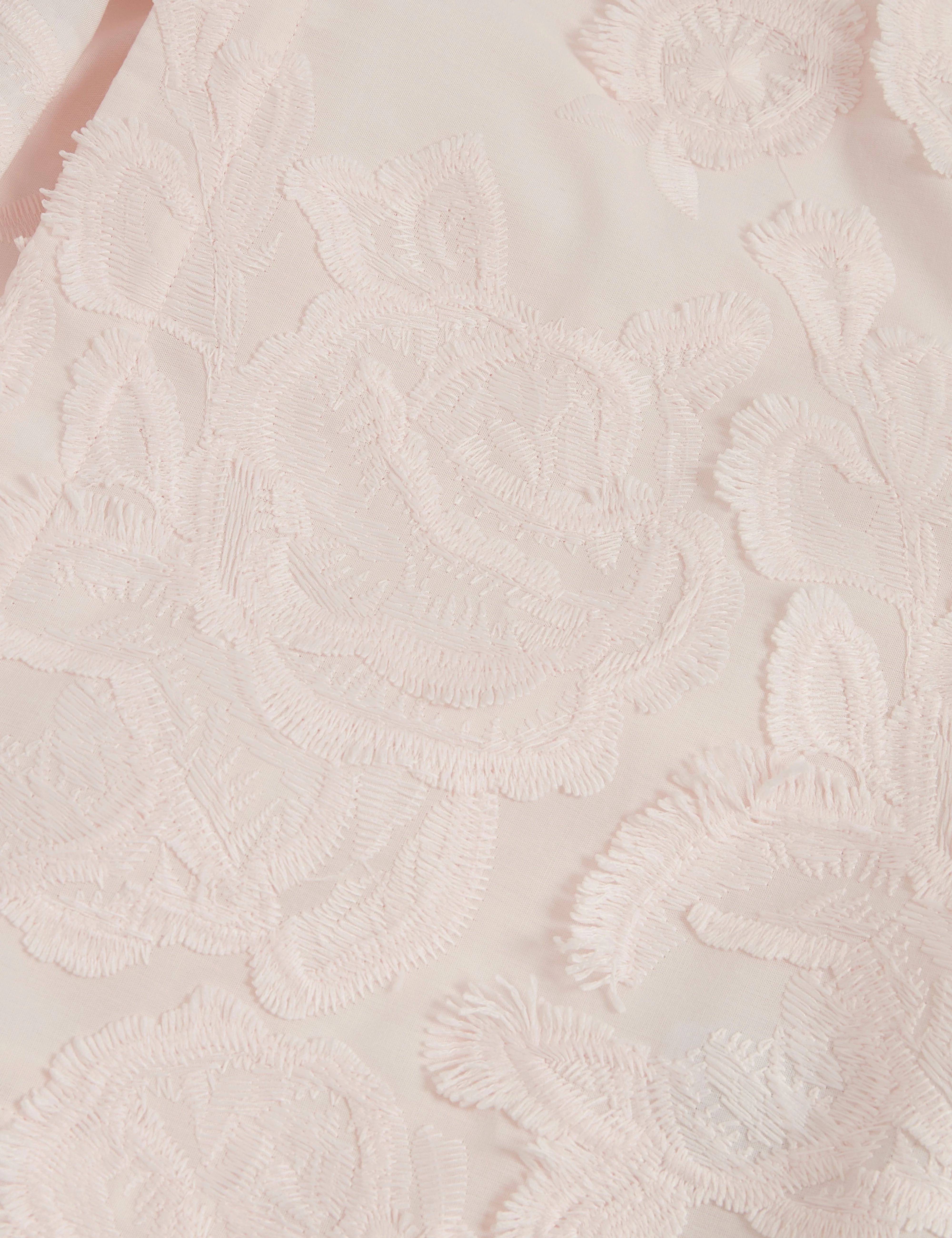 Faela Collarless Cropped Jacket Pink - Image 2