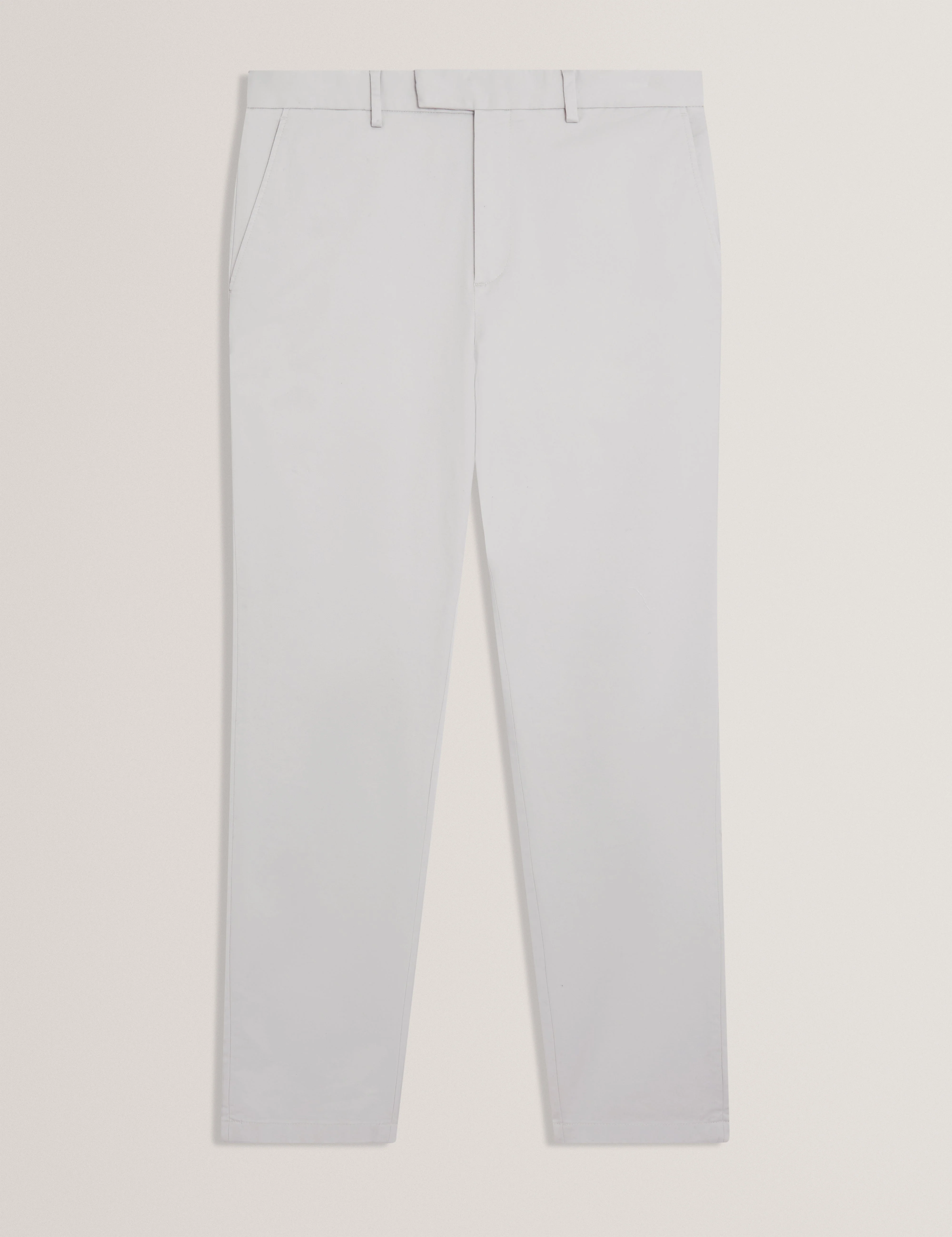 Howeton Slim Stretch Chino Lt-Grey - Image 7