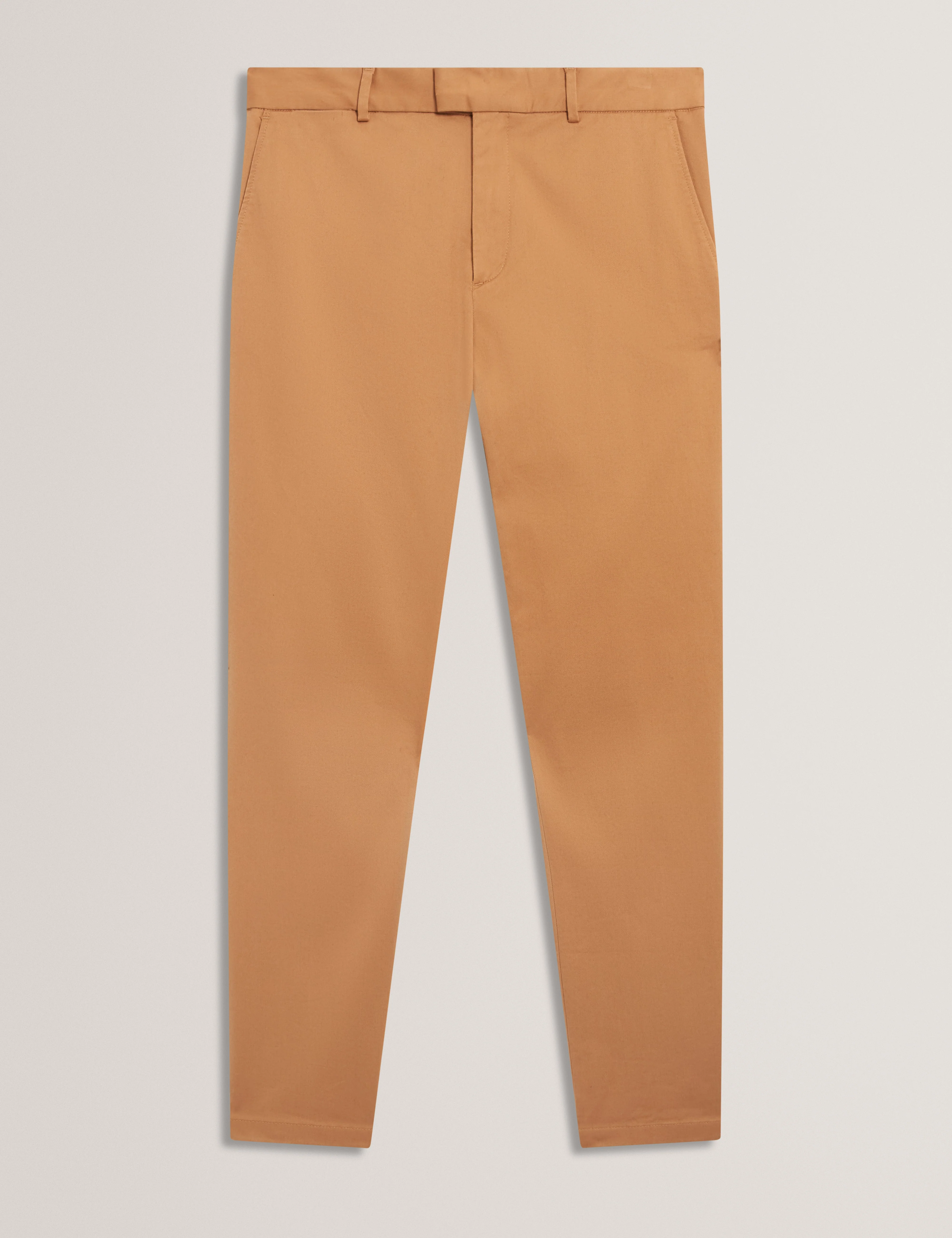 Howeton Slim Stretch Chino Tan - Image 7
