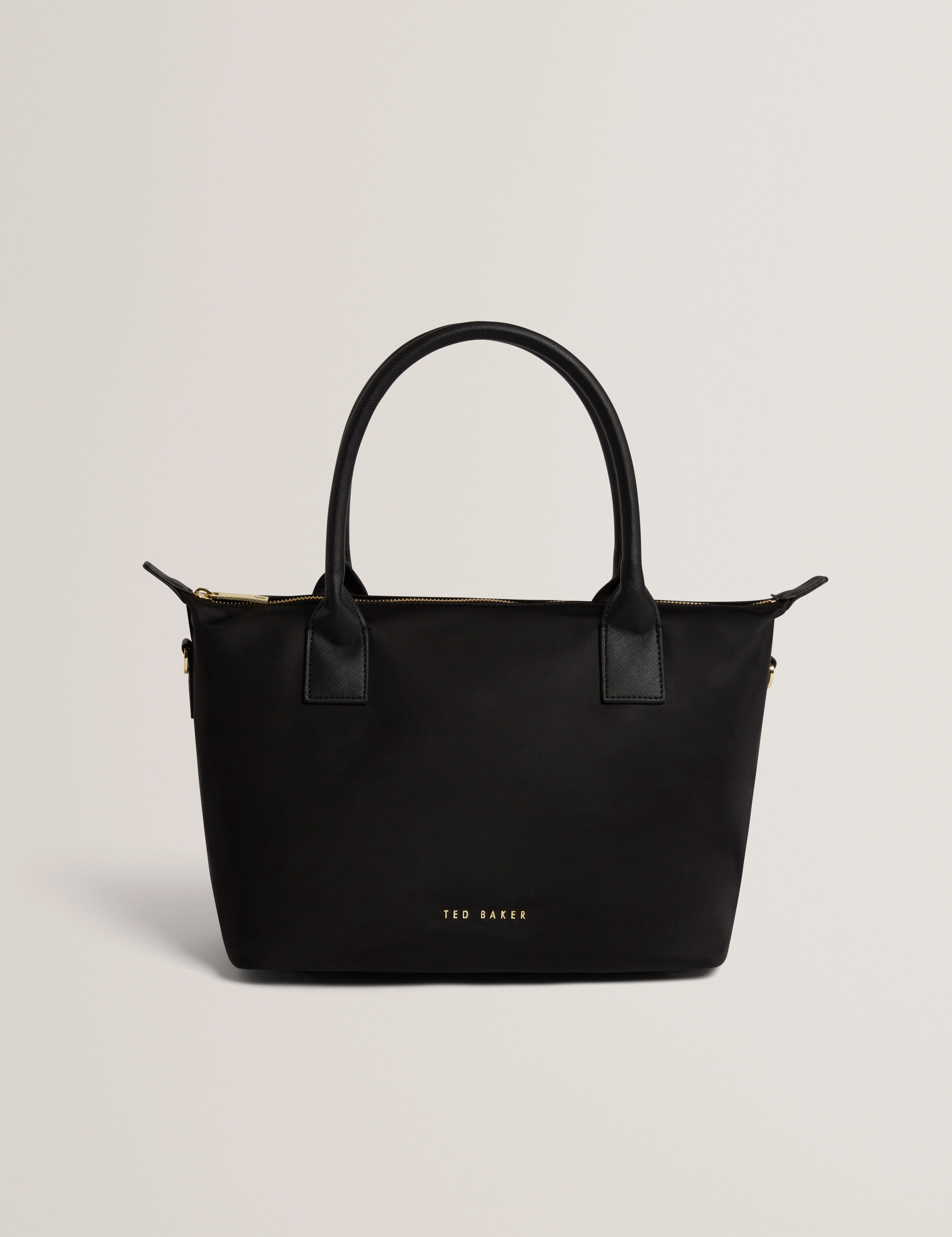 Jicksy Small Nylon Tote Bag Black