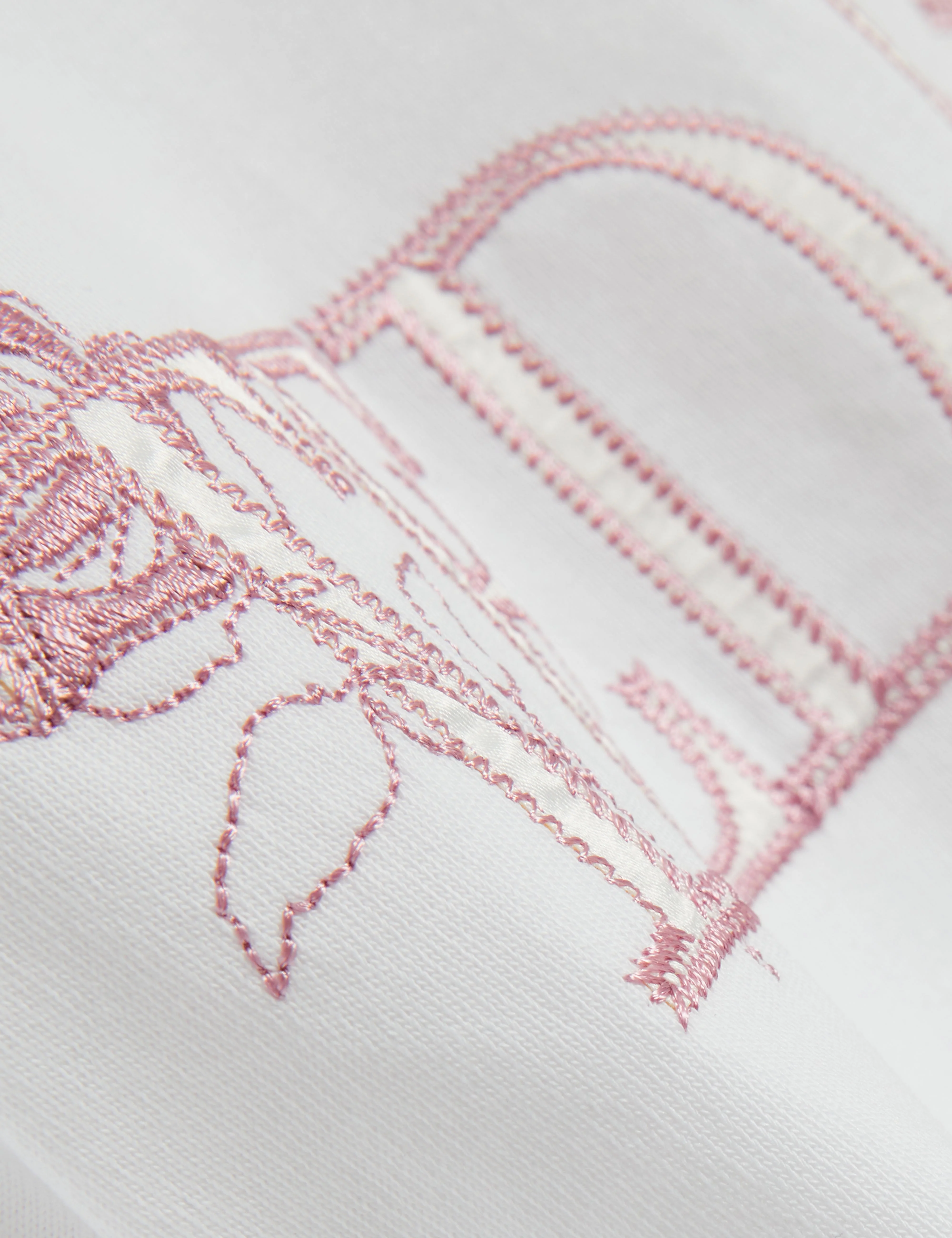 Lavende Ted Baker Branded Boxy T-Shirt White - Image 3