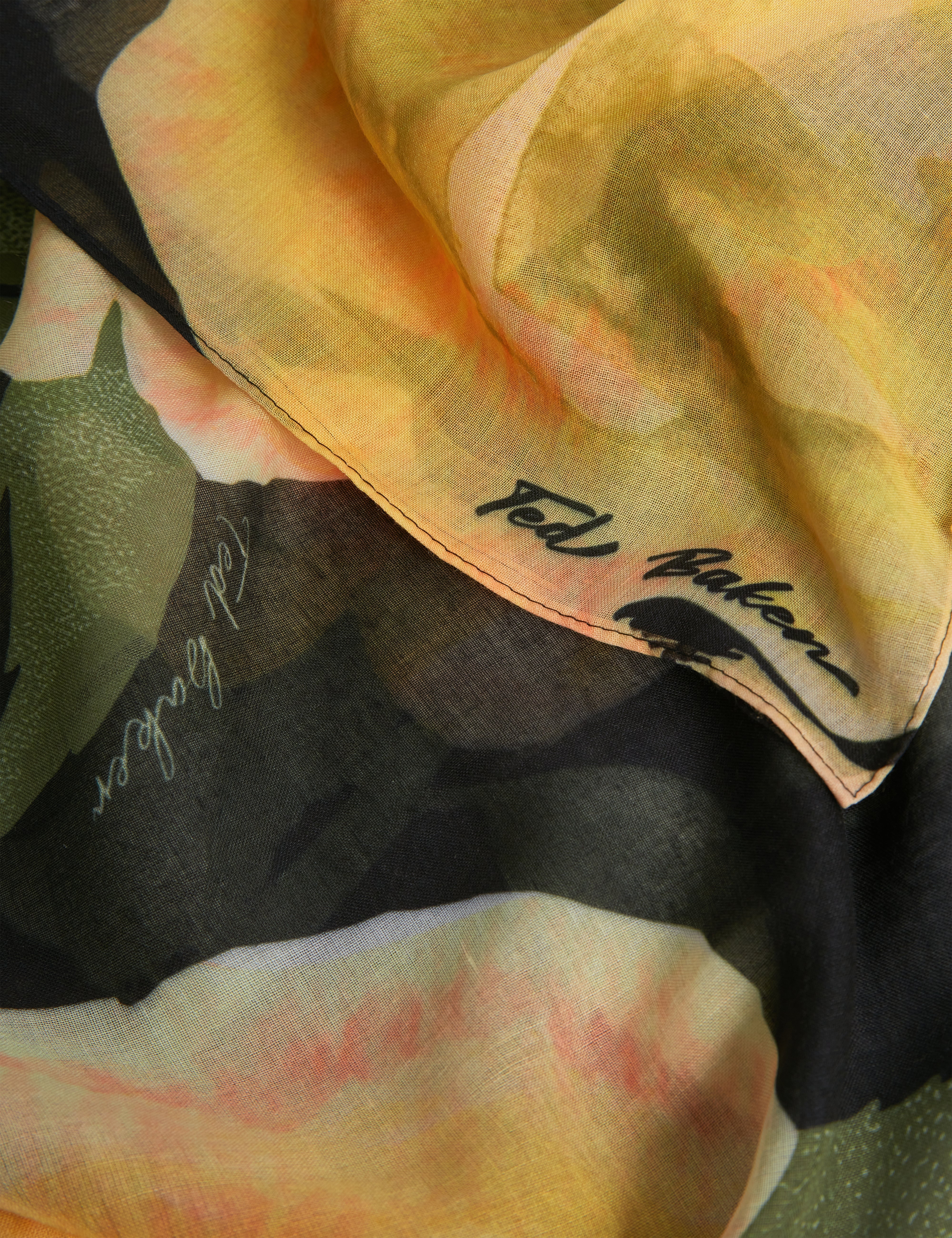 Lilaz Printed Headscarf Black - Image 3