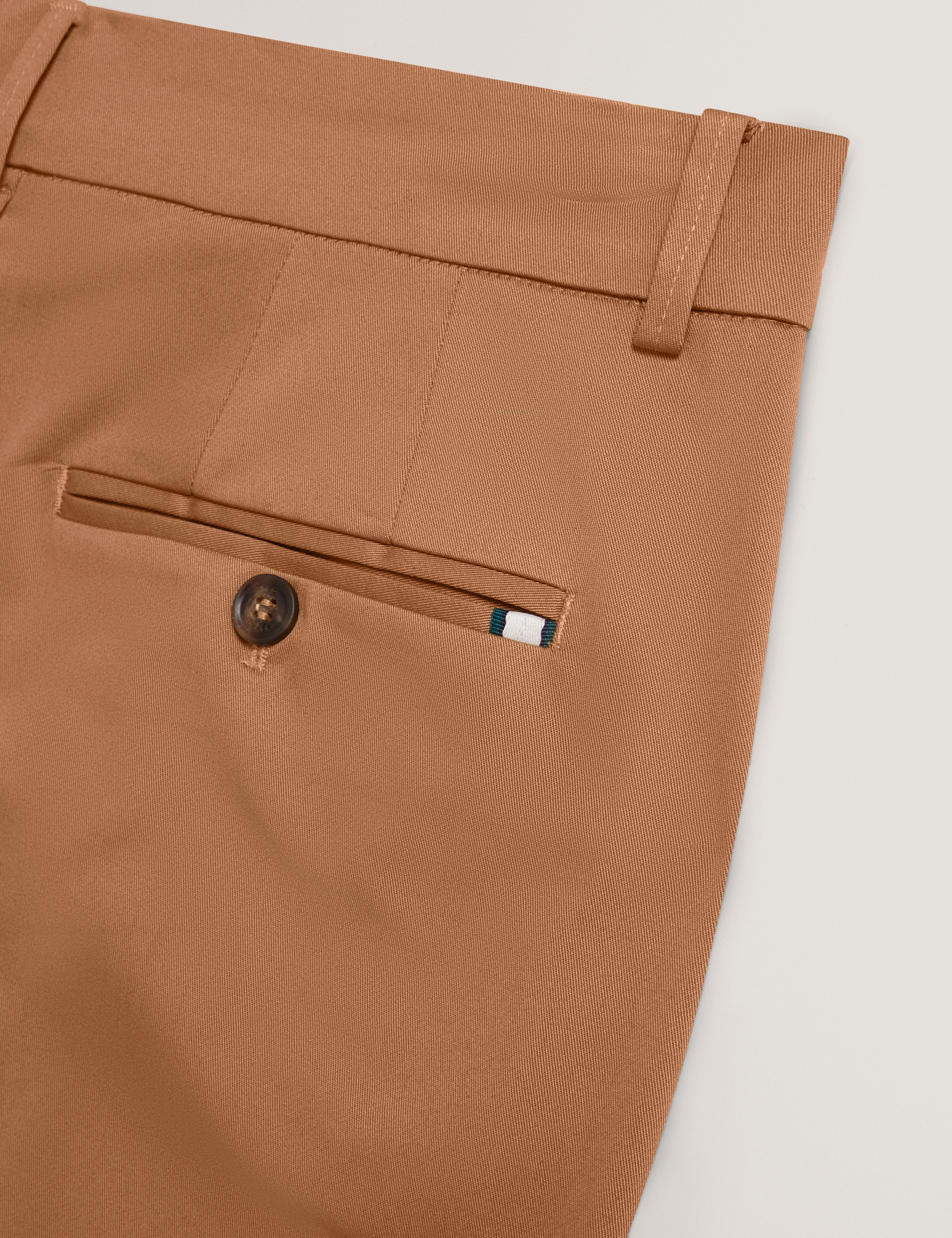 Loweton Slim Stretch Chino Tan - Image 4