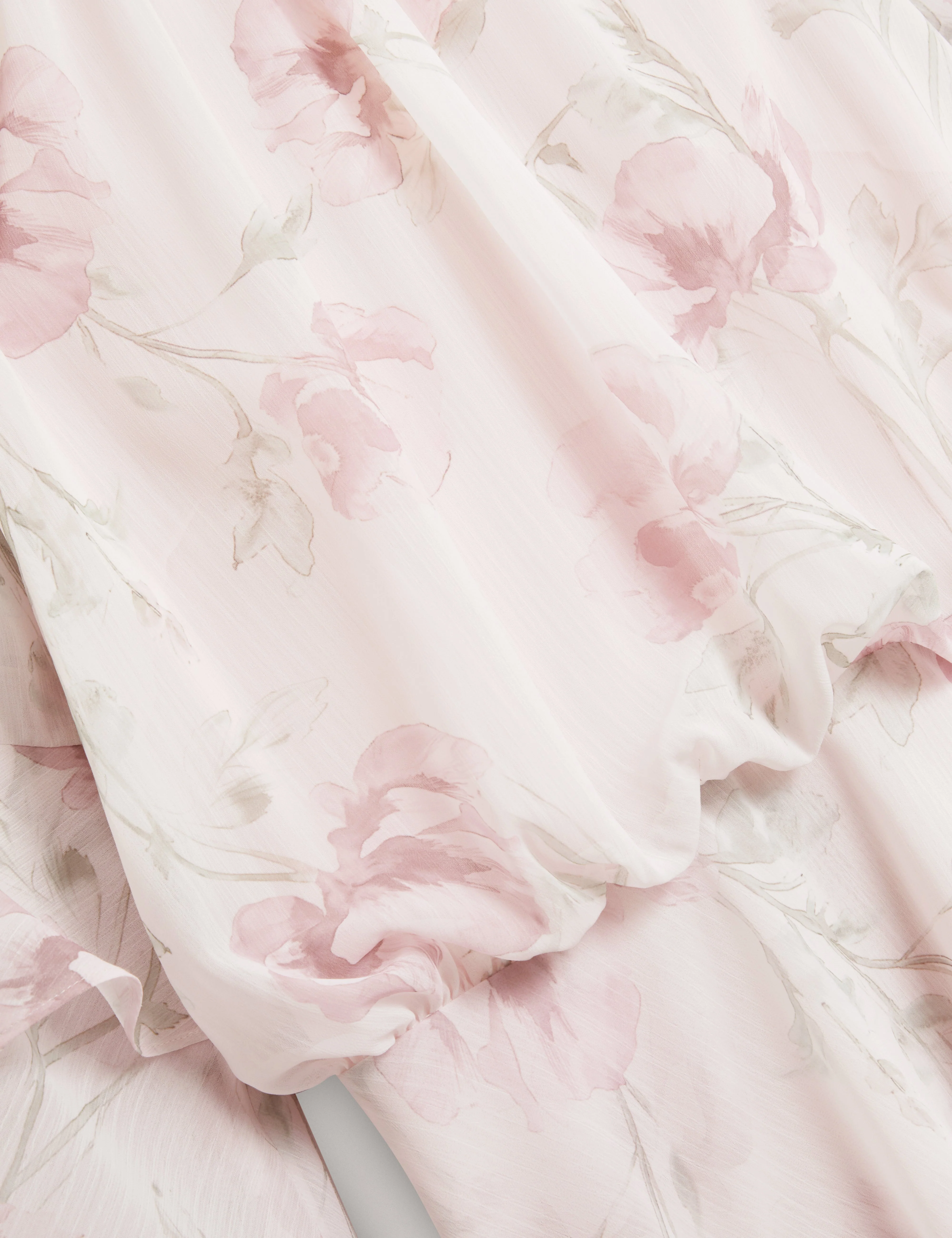Mahliia Floral Print Tiered Mini Dress Pl-Pink - Image 3