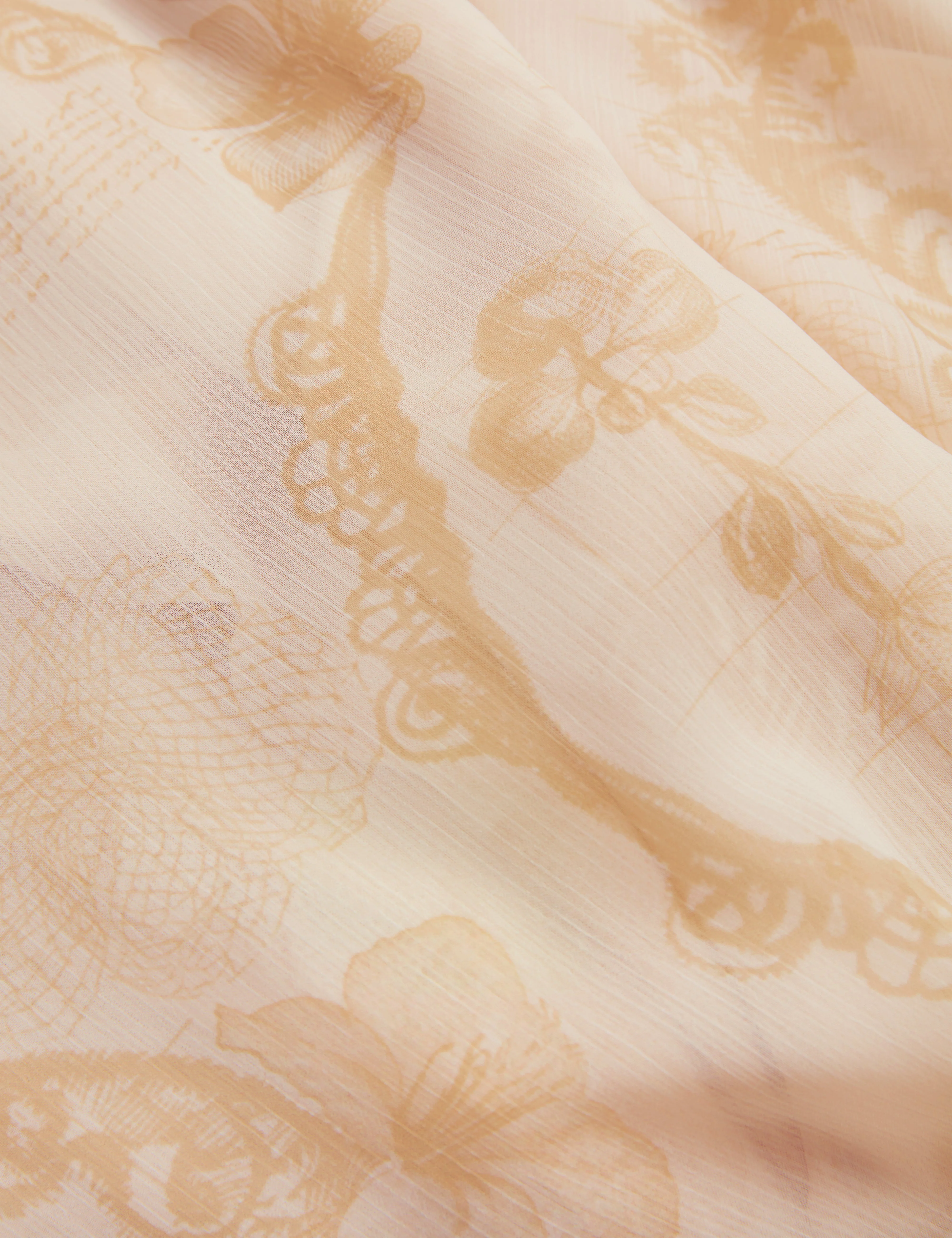 Nieva Waterfall Cape Detail Maxi Dress Lt-Yellow - Image 3