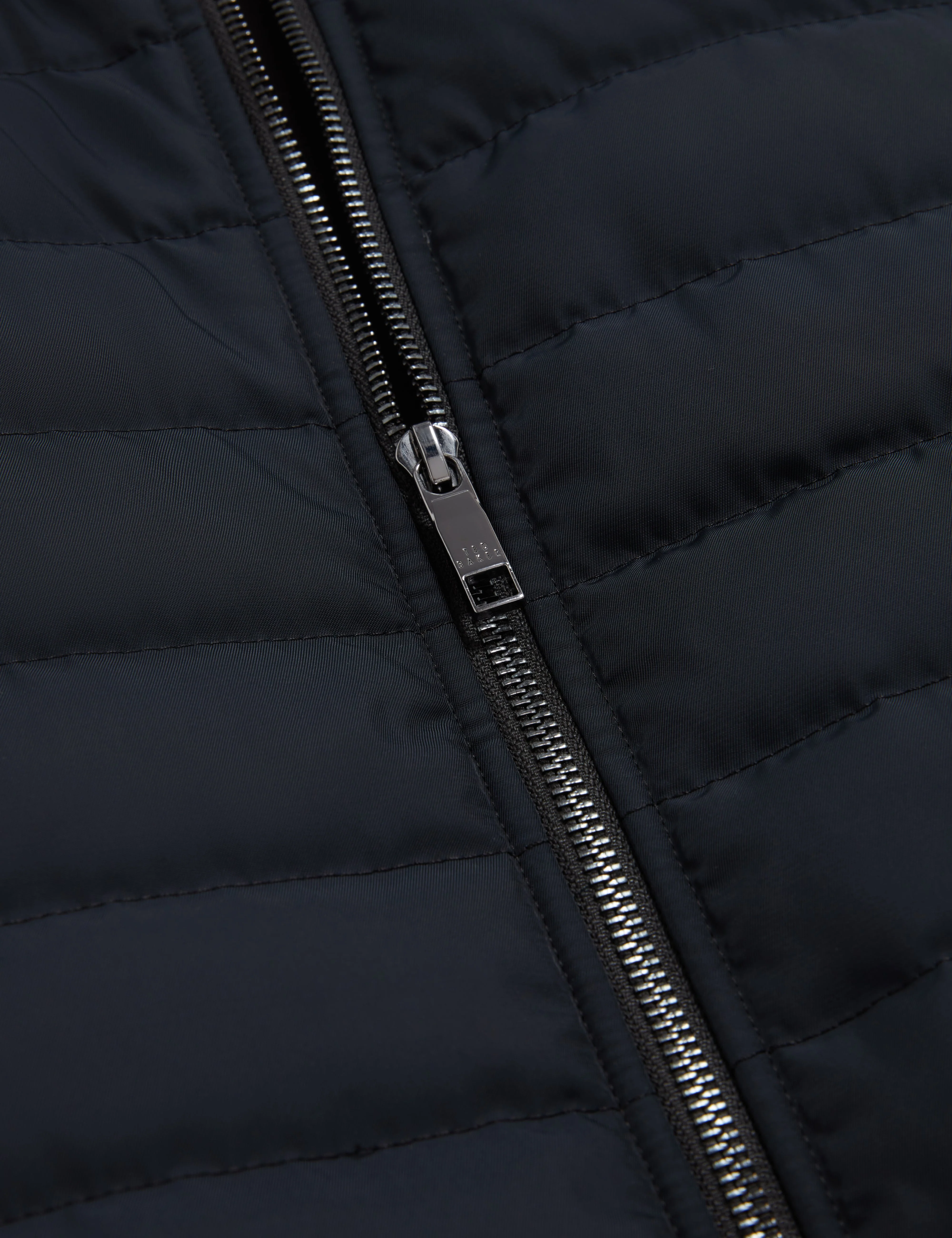Pafavor Short Sleeve Regular Fit Quilted Gilet Navy - Image 3