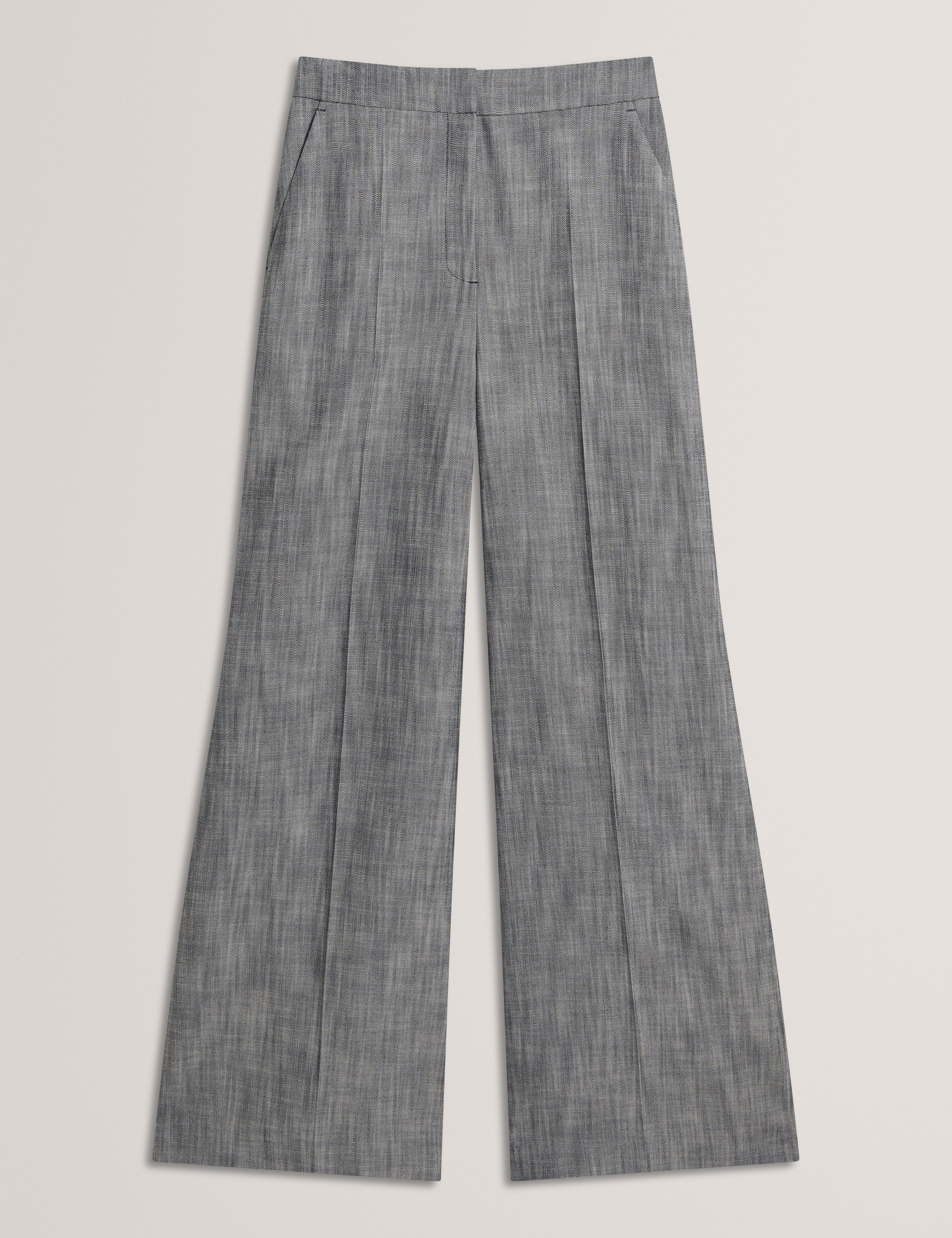 Peyat Tailored Wide Leg Trouser Black - Image 7